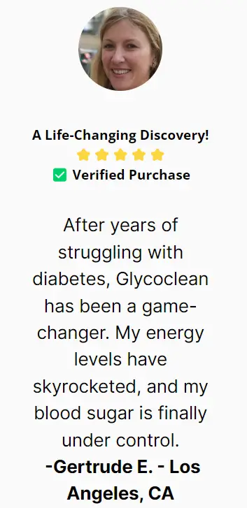 Gertrude E. -GlycoClean-Happy-Customer