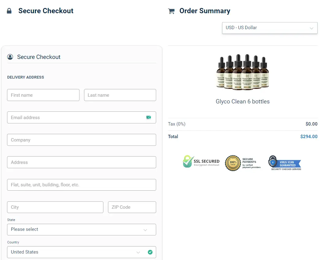 GlycoClean-Secure-Checkout